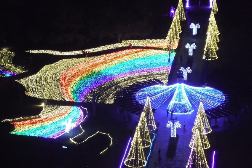 岐阜おすすめイルミネーションスポット 〜木曽三川公園〜