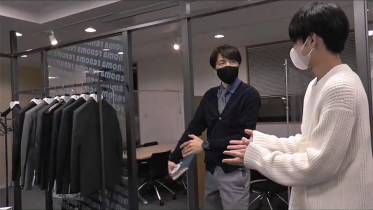 MAG!C☆PRINCEの大城光さんと「ワキタ株式会社」新作スーツ